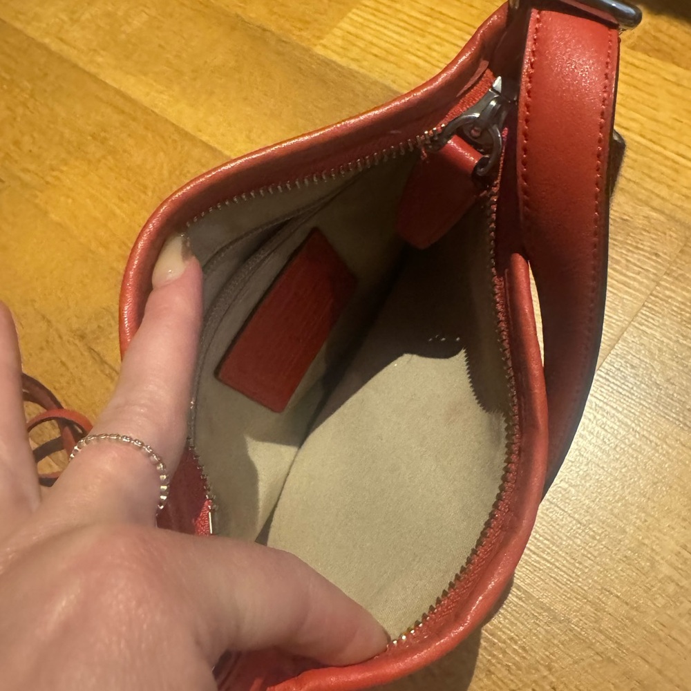 Coach Vibrant Red Crossbody Bag - Picture 4 of 4